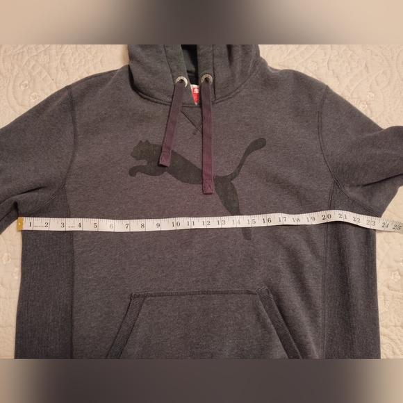 Puma long sleeve grey hoodie - Picture 9 of 11